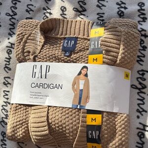 GAP Light Brown Knit Cardigan
